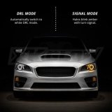 XK Glow XKchrome LED RGB Switchback Halo Kits with Smartphone App XK042008-90 Kit, Halo, App, RBG, LED, 90mm, Universal, Kit thumbnail 4