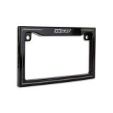 XK Glow Motorcycle LED License Plate Frames XK034018-W Frame Light w/ Turn Signal - Chrome thumbnail 1