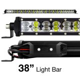 XK Glow Multi-Color RGBW 9,800 Lumens 38 Inch LED Light Bar XK-BAR-38 Bar, Bar, w/ Built-in XKchrome Bluetooth Controller, in., LED, Each thumbnail 2