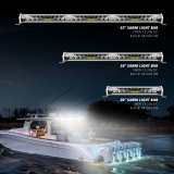XK Glow Light Bars, Pods and Fog Lights XK-SAR-2W 36" White Housing SAR Bar - Emergency Search Rescue thumbnail 8