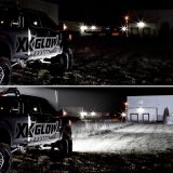 XK Glow Multi-Color RGBW 5,200 Lumens 20 Inch LED Light Bar XK-BAR-20 Bar, 20-in. High Power Offroad Work/Hunting w/ Built-in XKchrome Bluetooth Controller thumbnail 2