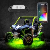 XK Glow XKchrome Rock Light Kits XK-ROCK-ADV Auxiliary Lights, Lights, LED, Underbody, Multicolor, Rectangular, Clear Lens, 6 watts, 12 V, Black Powdercoated Housing, Kit thumbnail 3