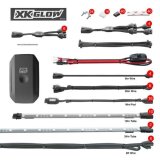 XK Glow XKchrome LED Underglow Light Kits XK-UTV-STA 2x24-in. Tube + 10x12-in. Tube + 16xPods Million Color XKCHROME Smartphone App Controlled Offroad UTV Kit thumbnail 1
