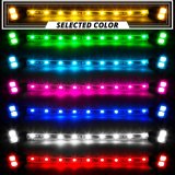 XK Glow LED Undercar Light Kits XK041005-A Amber - 8x24-in. Tube + 4x8-in. Strip Single Color XKGLOW UnderglowLED Accent Car/Truck Kit thumbnail 7