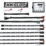 XK Glow Remote Control LED Undercar Light Kits XK041007 Accent Lights, Kit, Multicolor, Waterproof, Wireless Key Fob, Kit thumbnail 1