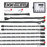 XK Glow Remote Control LED Undercar Light Kits XK041007 Accent Lights, Kit, Multicolor, Waterproof, Wireless Key Fob, Kit thumbnail 9