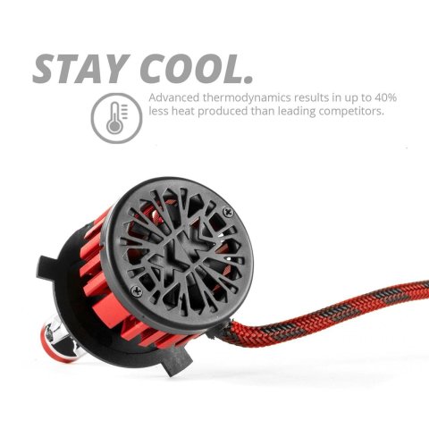 XK Glow Elite Series LED Headlight Error-Free Conversion Kits XK045002-880 880/881 ELITE Kit thumbnail 2