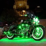 XK Glow Motorcycle LED Accent Kits XK034001-W White - 8xPod + 2x8-in.Strips Single Color XKGLOW Light Kit thumbnail 7