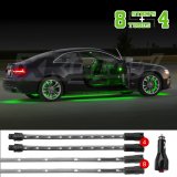 XK Glow LED Undercar Light Kits XK041005-G Green - 8x24-in. Tube + 4x8-in. Strip Single Color XKGLOW UnderglowLED Accent Car/Truck Kit thumbnail 7