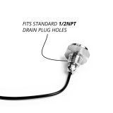 XK Glow LED Accent Lights XK075003-KIT 1PC 13W RGB DRAIN PLUG LIGHT KIT FOR BOAT thumbnail 3