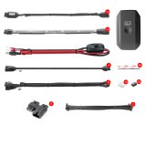 XK Glow Motorcycle LED Accent Kits KS-MOTO-PRO Lights, XKchrome LED, Multicolor, Clear Silicone Housing, 9.50 in. Length, On/Off Switch, Kit thumbnail 5