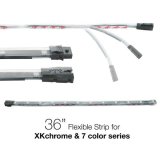 XK Glow XKchrome LED Accent Add-On Lights XK-4P-S-36 36in Multi Color Flexible Strip for & 7 Color Series thumbnail 1