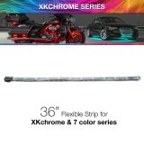 XK Glow XKchrome LED Accent Add-On Lights XK-4P-S-36 36in Multi Color Flexible Strip for & 7 Color Series thumbnail 2