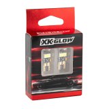 XK Glow Interior LED Light Bulbs XK-T10-A Amber T10 194 Error Free Ultra Bright Bulb 2pc Set with Built-in Canbus thumbnail 2