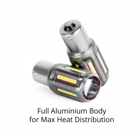 XK Glow Light Bulbs XK1157-W 2pc White 1157 Auto Bulb thumbnail 2