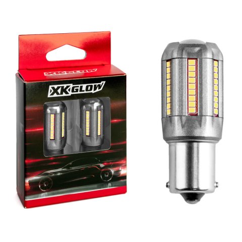 XK Glow Light Bulbs XK1157-W 2pc White 1157 Auto Bulb thumbnail 3