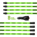 XK Glow LED Undercar Light Kits XK041002-G Accent Lights, Kit, Green, Waterproof, Eight Lights, Kit thumbnail 7