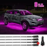 XK Glow LED Undercar Light Kits XK041002-P Pink - 8x24-in. Tube Single Color XKGLOW UnderglowLED Accent Car/Truck Kit thumbnail 8