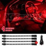 XK Glow LED Undercar Light Kits XK041004-AB Blue - 4x8-in. Strip Single Color XKGLOW UnderglowLED Accent Car/Truck Kit thumbnail 8