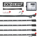 XK Glow Remote Control LED Undercar Light Kits XK041006 Accent Lights, Kit, Multicolor, Waterproof, Wireless Key Fob, Kit thumbnail 1