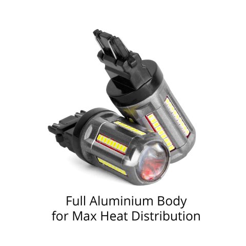 XK Glow Light Bulbs XK3157-W 2pc White 3157 Auto Bulb thumbnail 2