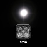 XK Glow C3 Cube Lights XK065001-S XKchrome 20w LED Light with RGB Accent Light - Spot Beam thumbnail 3