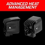 XK Glow C3 Cube Lights XK065001-S XKchrome 20w LED Light with RGB Accent Light - Spot Beam thumbnail 5
