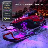 XK Glow Powersports Accent Lights XK-SNOW-ADV LED Snowmobile Light Kits XKchrome Smartphone App thumbnail 6