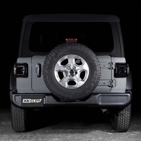 XK Glow Taillight Assemblies XK041027 Jeep JL LED with Smoked Lens thumbnail 4