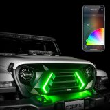 XK Glow XKchrome LED Grills for 2020-2022 GLADIATOR, 2018-2023 WRANGLER - XK-GRILL-JL1 XKCHROME Grill Kit JL Wrangler & Gladiator JT thumbnail 2