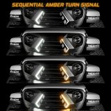 XK Glow XKchrome LED Grills for 2020-2022 GLADIATOR, 2018-2023 WRANGLER - XK-GRILL-JL1 XKCHROME Grill Kit JL Wrangler & Gladiator JT thumbnail 3