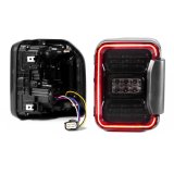 XK Glow Taillight Assemblies XK041028 LED with Smoked Lens for Jeep JT Gladiator thumbnail 5