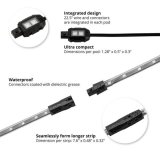 XK Glow Motorcycle LED Accent Kits XK034001-P Pink - 8xPod + 2x8-in.Strips Single Color XKGLOW Light Kit thumbnail 2