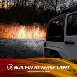 XK Glow Light Bars, Pods and Fog Lights XK068030 30in Super Slim Offroad LED Chase Bar 5 Modes 90w thumbnail 5