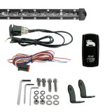 XK Glow Light Bars, Pods and Fog Lights XK068036 36in Super Slim Offroad LED Chase Bar 5 Modes 108w thumbnail 1