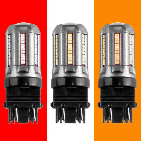XK Glow Light Bulbs XK3156-A 2pc Amber 3156 Auto Bulb thumbnail 3