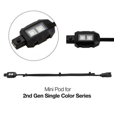XK Glow LED Pods XK-2P-P-B BLUE - 2nd Gen Single Color Ultra Bright Compact Pod thumbnail 2