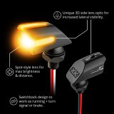 XK Glow LED Accent Lights XK034022-AC Mini Turnz Chrome Amber thumbnail 6