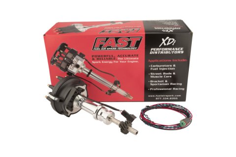 FAST XDi Sportsman Distributors 1000-1614 Distributor, Sportsman, Billet, Hall Effect Trigger, Locked Advance, Large Cap, Ford, 351C/351M/429/460, Each thumbnail 4