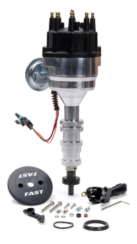 FAST XDi EZ-RUN Distributors 306010 Distributor, Ford, Big Block FE, Male/HEI, EZ-Run, Billet Aluminum, Each thumbnail 3