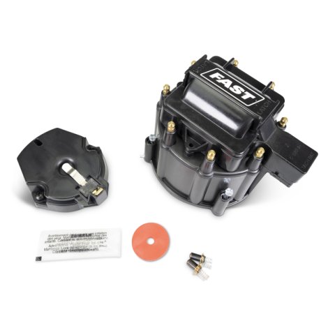 FAST Distributor Caps 1000-2506 BLACK PERF. HEI CAP, COIL COVER, ROTOR thumbnail 5