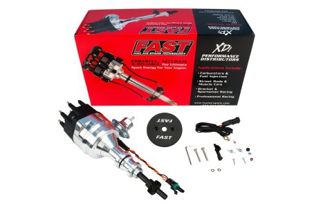 FAST XDi EZ-RUN Distributors 306007 Distributor, Ford, Small Block, Male/HEI, EZ-Run, Billet Aluminum, Each thumbnail 2
