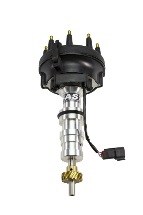 FAST XDi Race Cam Sync Distributors 304010 Distributor, Sync, Billet, Hall Effect Trigger, Locked Advance, Large Cap, Ford, Big Block FE, Each thumbnail 2