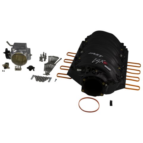 FAST LSXR Intake Manifolds 146202B-KIT Manifold, Fuel-Injected, Complete, Polymer, Black,102mm Throttle Body, Big Mouth, Billet, Chevy, 6.2L, LS7, Kit thumbnail 3