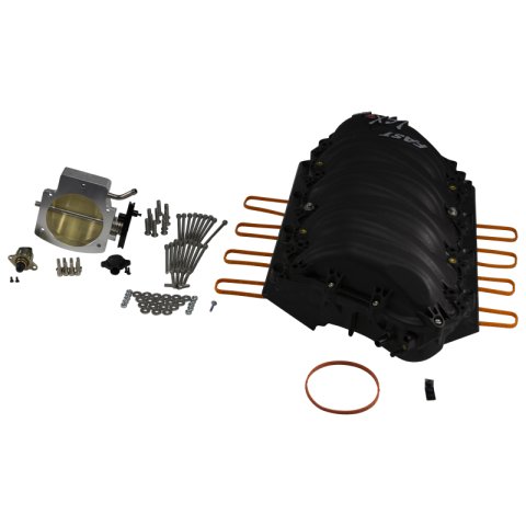 FAST LSXR Intake Manifolds 146202B-KIT Manifold, Fuel-Injected, Complete, Polymer, Black,102mm Throttle Body, Big Mouth, Billet, Chevy, 6.2L, LS7, Kit thumbnail 4