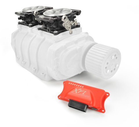 FAST XFI Sportsman Roots Blower Dual Quad EFI Systems 303002RB Fuel Injection Systems, Systems, Black Throttle Body, ECM, 4-barrel Square Bore Mounting, Gasoline, Kit