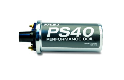 FAST PS40 Ignition Coils 730-0040 Coil, PS40, Canister, Round, Oil Filled, Nickel Plated, Each thumbnail 2