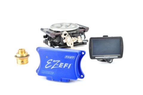 FAST EZ-EFI Marine Self-Tuning Fuel Injection Master Kits 30363-06KIT Systems, Kit, Throttle Body, 4-barrel Square Bore Mount, Inline Pump Kit, ECM, Kit thumbnail 2