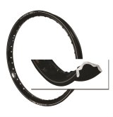 Excel A60 Rims 30-7412 Motocross Rim, Aluminum, Black Anodized, 19 in. x 1.850 in., 32-Spoke, Rear, Each thumbnail 3