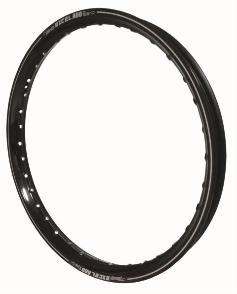 Excel A60 Rims 30-9302 Rim, Aluminum, Black Anodized, 21 in. x 1.600 in., 36-Spoke, Front, Each thumbnail 4